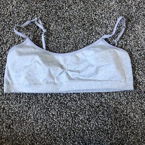 Gray bra